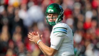 Michael Pratt's 3 Best NFL Draft Fits (NFL Draft 2024). Photo by Katie Stratman-USA TODAY Sports