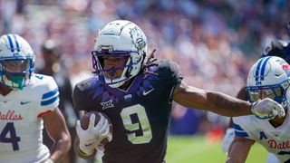 Emani Bailey NFL Draft Scouting Report (Scouting Reports). Photo by Jerome Miron-USA TODAY Sports