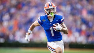 Ricky Pearsall Interview: How Senior Bowl Impacts His NFL Draft Stock (Senior Bowl). Photo by Matt Pendleton/Gainesville Sun / USA TODAY NETWORK