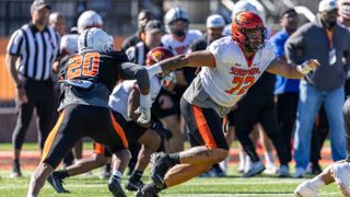 Taliese Fuaga's 3 Best NFL Draft Fits (NFL Draft 2024). Photo by Vasha Hunt-USA TODAY Sports