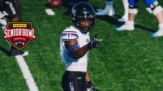 Charles Demmings NFL Draft Interview: Small School to Senior Bowl (Senior Bowl). Photo by Photo courtesy Stephen F. Austin Athletics