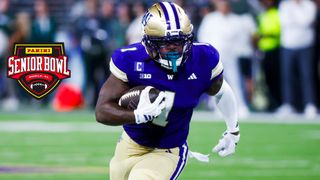 Jonah Coleman NFL Draft Interview: Senior Bowl Expectations & NFL Comp (Senior Bowl). Photo by Joe Nicholson-Imagn Images