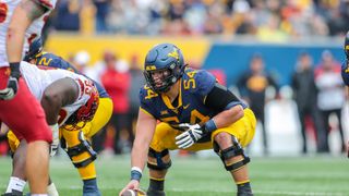 Zach Frazier's 3 Best NFL Draft Fits (NFL Draft 2024). Photo by Ben Queen-USA TODAY Sports