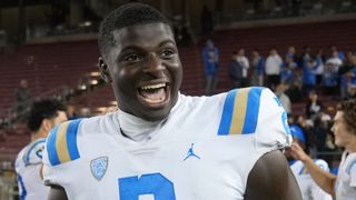 Femi Oladejo NFL Draft Scouting Report (Scouting Reports). Photo by Darren Yamashita-Imagn Images