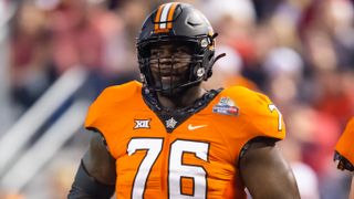 Caleb Etienne NFL Draft Scouting Report (Scouting Reports). Photo by Mark J. Rebilas-Imagn Images