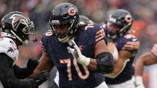 Chicago Bears 2024 Offensive Line Breakdown (NFL). Photo by Jamie Sabau-USA TODAY Sports
