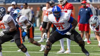 Travis Glover Draft Networking Interview: 'I’m Going To Keep Developing' (Interviews). Photo by Vasha Hunt-USA TODAY Sports