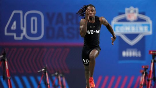 2026 NFL Combine Records: 6 Drills, 6 Record Holders, and Prospects Who Can Challenge Them. Photo by Kirby Lee-Imagn Images