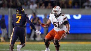 Francis Mauigoa NFL Draft Scouting Report (Scouting Reports). Photo by Darren Yamashita-Imagn Images