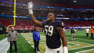 Aamil Wagner NFL Draft Scouting Report (Scouting Reports). Photo by Brett Davis-Imagn Images