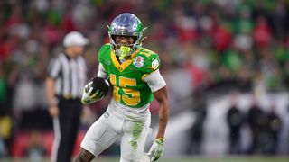 Tez Johnson Senior Bowl Interview: Making Positive Impact (Senior Bowl). Photo by Gary A. Vasquez-Imagn Images
