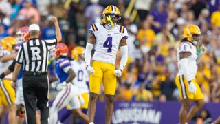 Mansoor Delane NFL Draft Scouting Report (Scouting Reports). Photo by Stephen Lew-Imagn Images