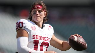 Can John Mateer Enter Round 1 QB Conversation? (CFB). Photo by Kyle Ross-Imagn Images