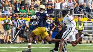 Malachi Fields NFL Draft Scouting Report (Scouting Reports). Photo by Michael Caterina-Imagn Images