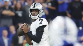 Should The Raiders Bench Geno Smith? (NFL). Photo by Trevor Ruszkowski-Imagn Images