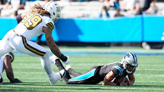 Do Panthers Have A QB Problem?. Photo by Jim Dedmon-Imagn Images