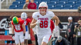Senior Bowl National Team Standouts: 4 Big Winners From Thursday (Senior Bowl). Photo by Vasha Hunt-Imagn Images