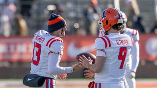 Senior Bowl 2026 QB Recap & NFL Draft Stock (Senior Bowl). Photo by Vasha Hunt-Imagn Images